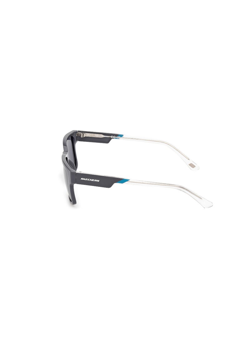 SKECHERS FULL RIM RECTANGULAR TEENAGE BOY SUNGLASS SE0002520D55 - Image 2